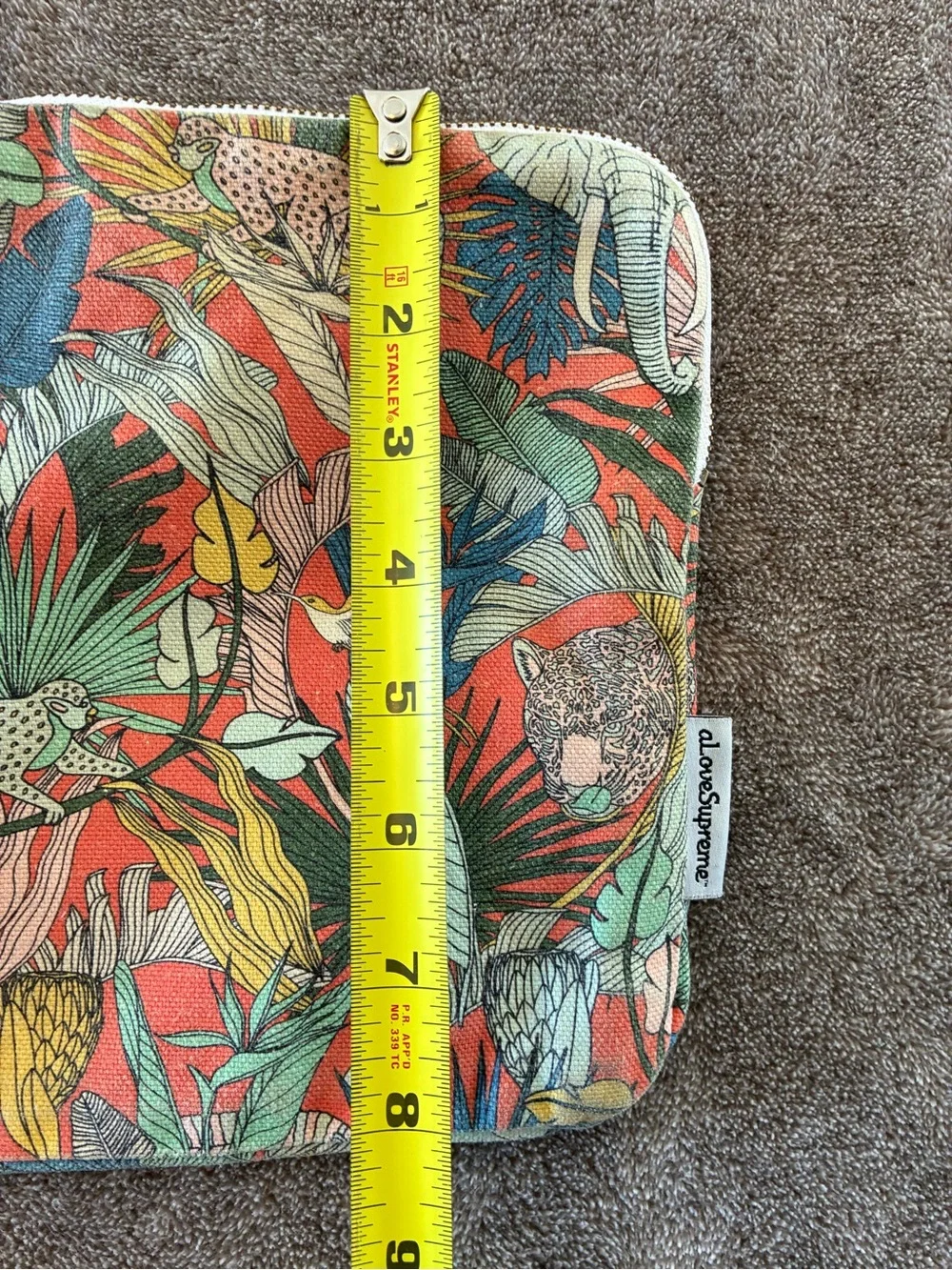 A Love Supreme Wild at Heart Floral Jungle Device Sleeves Laptop & Tablet Bags